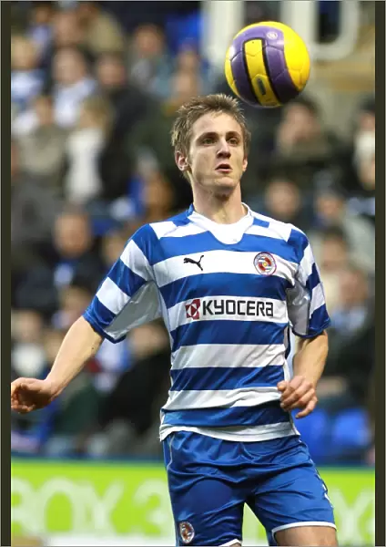 Kevin Doyle watches the ball closely in the 6-0 defeat of West Ham Utd