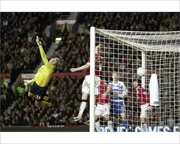 Dave Kitson watches Brynjar Gunnarssons header go in to the goal off the underside of the crossbar