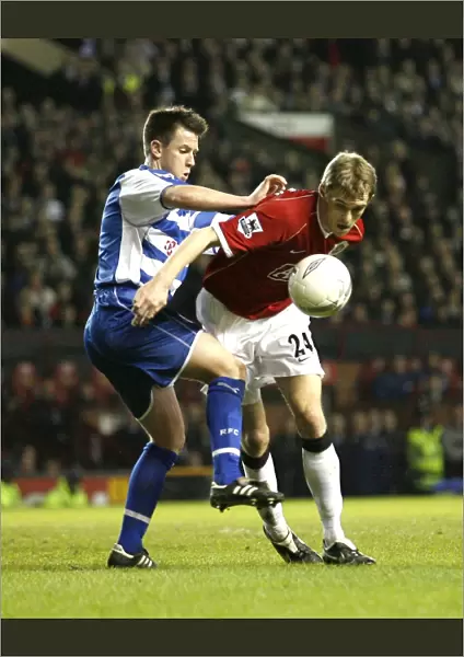 Nicky Shorey tackles Darren Fletcher
