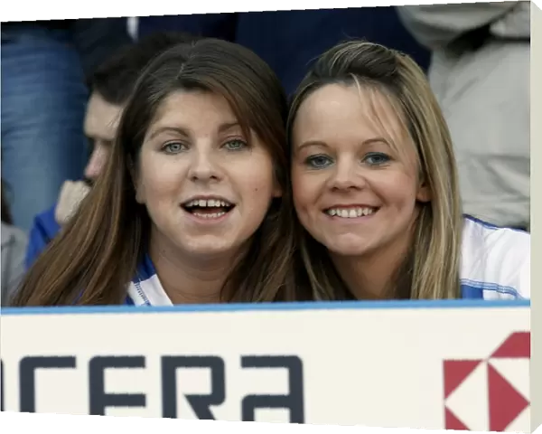 Sitting Pretty - Royals Fans waiting for the kick off