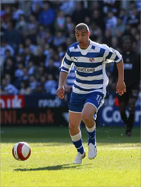 James Harper against Portsmouth at the Madejski
