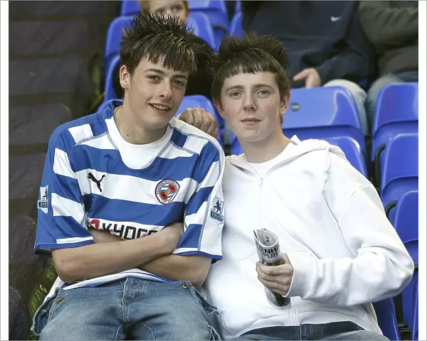 Royals Fans eagerly await the kick off at White Heart Lane