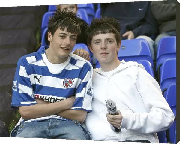 Royals Fans eagerly await the kick off at White Heart Lane