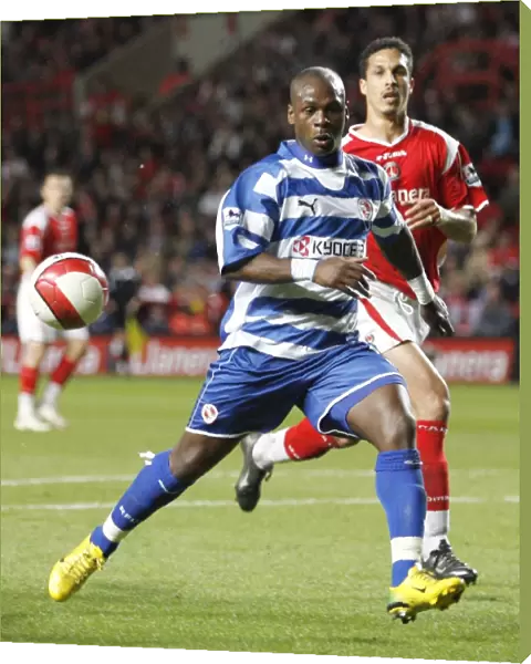 Leroy Lita takes control at the Valley in the 0-0 draw