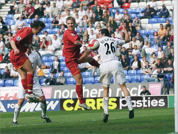 Stephen Hunt heads home in the 92nd minute to make it 3-1 at bolton Wanderers