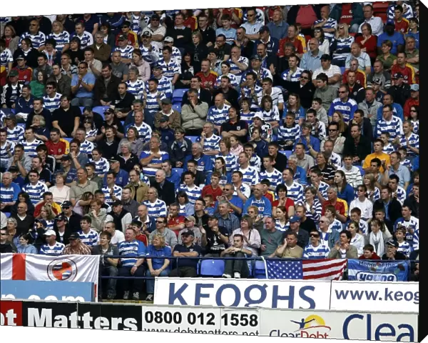 Royals Fans eagerly await kick off at Bolton Wanderers