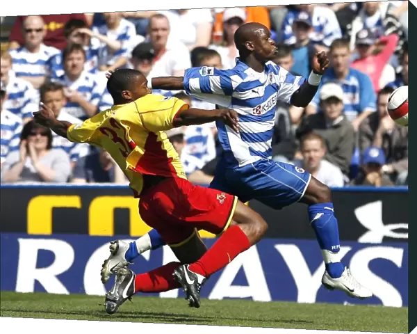Leroy Lita out paces Watfords Cedric Avinel