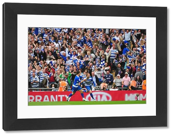 Matt Mills Scores the Second Goal: Reading's Thrilling Victory in the Npower Championship Play-Off Final at Wembley Stadium