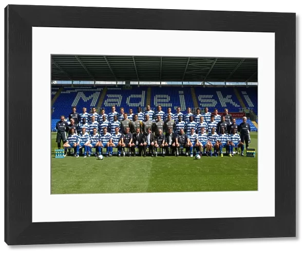 Reading FC official team photo 2007-8