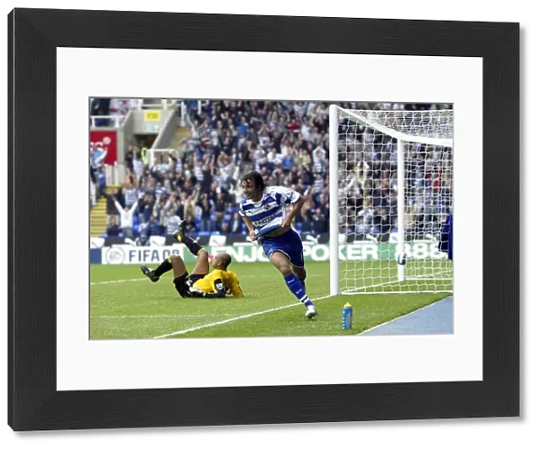 Reading's Epic Comeback: Stephen Hunt's Thrilling Goal Over Everton (FA Barclays Premiership, 18th August 2007)