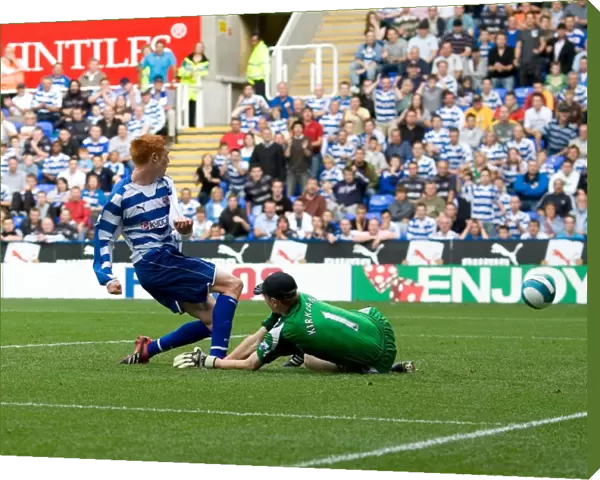Dave Kitson scores the opening goal to give Reading the lead