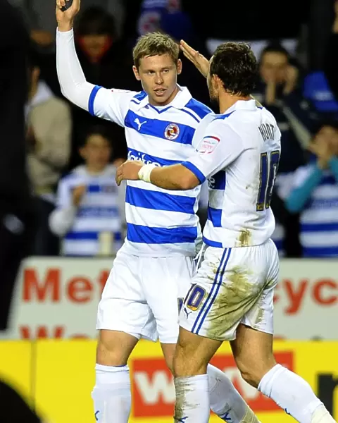 Church's Dramatic Equalizer: Reading vs. Peterborough United in Championship Action