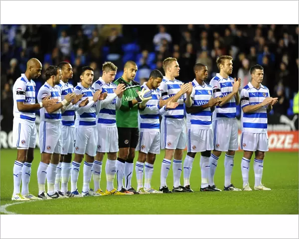 Reading Football Club: A Minute's Silence in Honor of Gary Speed