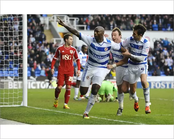 Reading's Jason Roberts Euphoria: First Goal Against Bristol City in Npower Championship