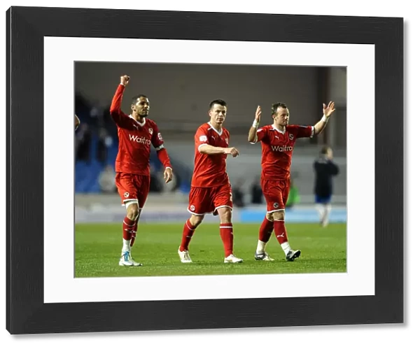 Reading FC Champions: McAnuff, Harte, and Hunt's Triumphant Moment at AMEX Stadium