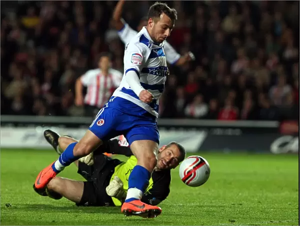 Adam Le Fondre's Thrilling Solo Goal Past Kelvin Davis: Reading's Third in Championship Clash Against Southampton
