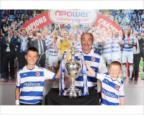 Reading FC's Championship Triumph: Unforgettable Trophy Celebration with the Team (2012)