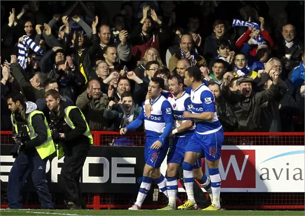 Reading's Le Fondre Scores Penalty in FA Cup Triumph over Crawley Town