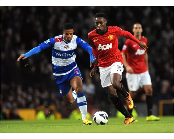 Intense Battle for Possession: McCleary vs. Welbeck at Old Trafford (Premier League)