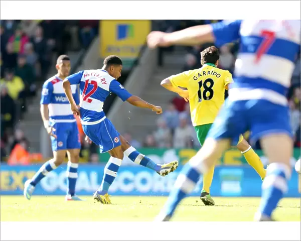 Garath McCleary Scores Reading's Historic Goal Against Norwich City in the Premier League (April 20, 2013)