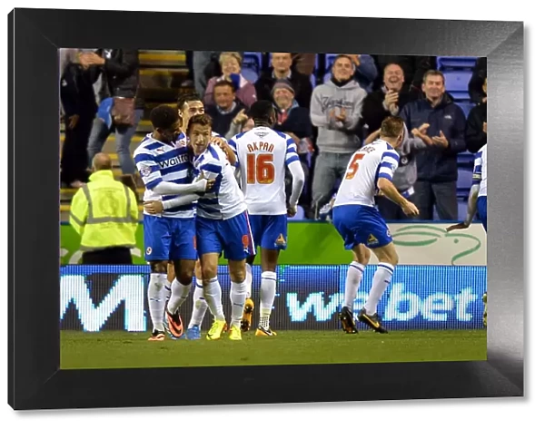 Thrilling First Goal: Le Fondre Strikes Back for Reading against Leeds United in Championship