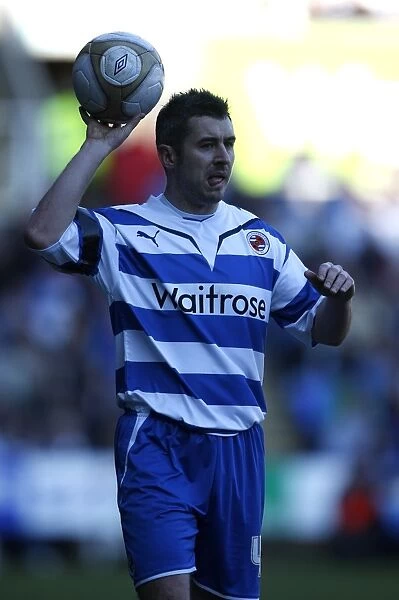 Action-Packed FA Cup Sixth Round: Andy Griffin's Thrilling Moment at Reading FC vs Aston Villa, Madejski Stadium