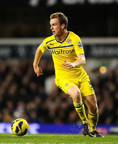 Alex Pearce at White Hart Lane: Reading vs. Tottenham Hotspur - Barclays Premier League (01-01-2013)