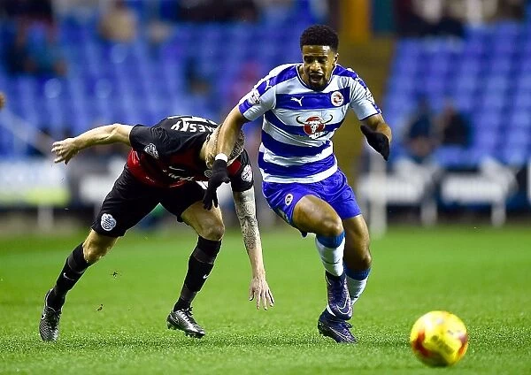 Battle for the Ball: McCleary vs. Konchesky - Sky Bet Championship Showdown between Reading and Queens Park Rangers