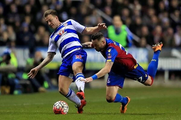 Battle for the FA Cup: Simon Cox vs. Damien Delaney - A Tactical Clash at Reading's Madejski Stadium