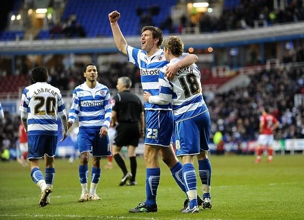Church and Rasiak's Unforgettable Moment: Reading FC's Second Goal in FA Cup Fifth Round Clash vs. West Bromwich Albion