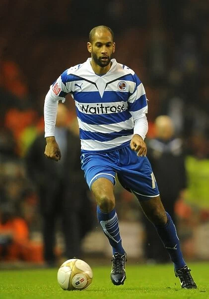 Determined Jimmy Kebe at Anfield: Reading FC's FA Cup Battle