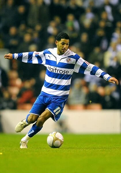 Determined Jobi McAnuff at Anfield: Reading FC's Epic FA Cup Battle
