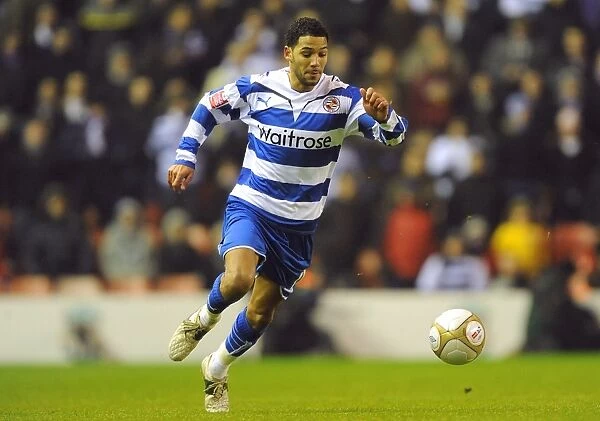 Determined Jobi McAnuff at Anfield: Reading FC's Epic FA Cup Battle