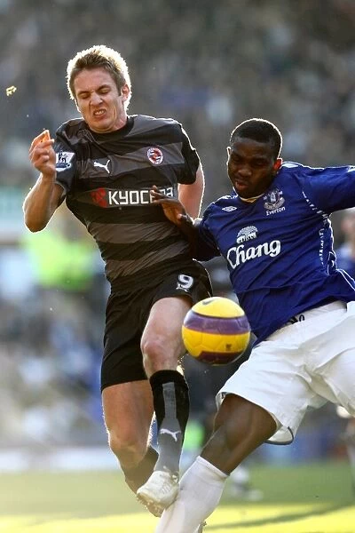 Everton vs. Reading: A Battle in the 2007 / 08 Barclays Premiership