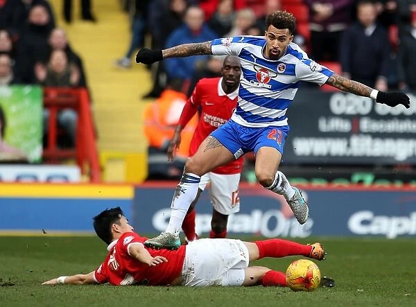 A Football Rivalry Unfolds: Charlton Athletic vs. Reading in the Sky Bet Championship - The Valley Showdown