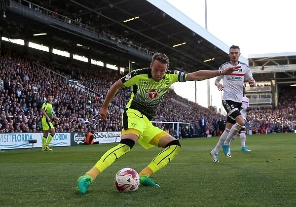 Fulham vs. Reading: Chris Gunter in Action during the Sky Bet Championship Play-off First Leg at Craven Cottage