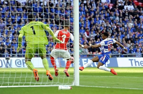 Garath McCleary Scores Reading's Historic Goal Against Arsenal in FA Cup Semi-Final at Wembley Stadium