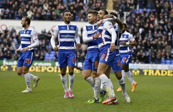 Hal Robson-Kanu and Oliver Norwood: Reading's Unstoppable Penalty Duo Celebrate First Goal Against Norwich City