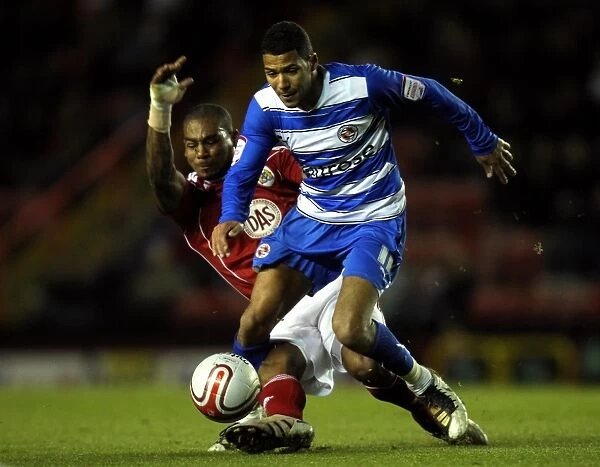 Intense Rivalry: McAnuff vs. Elliott - The Unforgettable Tackle in the Npower Championship Clash between Bristol City and Reading