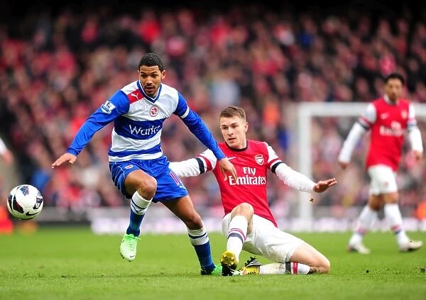 Intense Rivalry: Ramsey vs. McAnuff Battle at Emirates Stadium