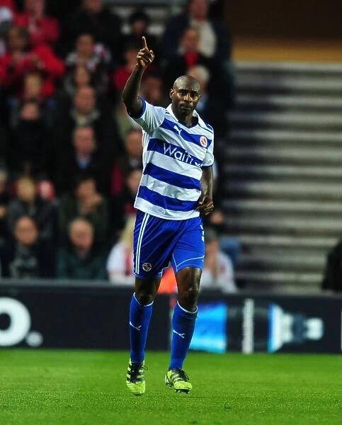 Jason Roberts Epic Goal: Reading Takes the Lead Against Southampton in Championship Match at St. Mary's
