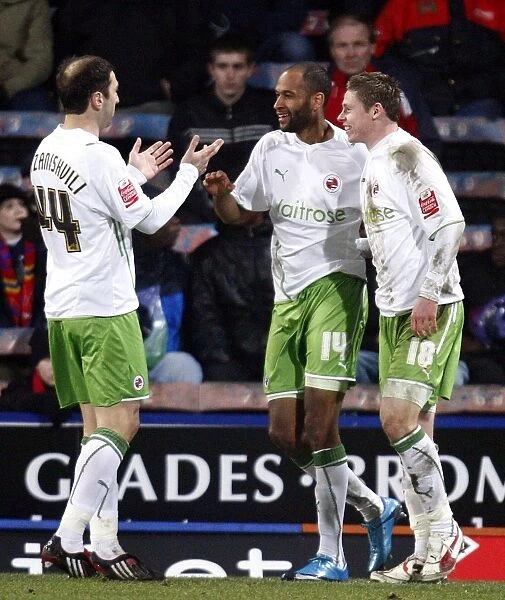 Jimmy Kebe's Euphoric Goal Celebration: Reading's Triumph at Crystal Palace in the Championship