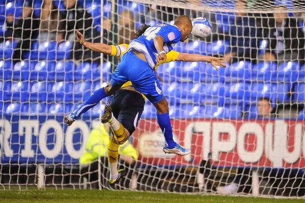 Jimmy Kebe's Stunner: The Opener in Reading's Victory Against Preston North End in the Npower Championship at Madejski Stadium