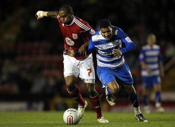 Jobi McAnuff's Escape: A Heart-stopping Moment from Reading's Championship Battle at Ashton Gate