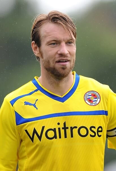 Kaspars Gorkss in Action: Reading FC vs AFC Wimbledon - Pre-Season Friendly at The Cherry Red Records Stadium