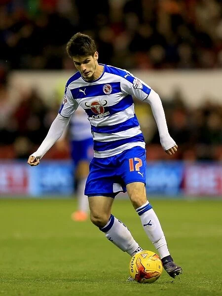 Lucas Piazon in Action: Nottingham Forest vs. Reading, Sky Bet Championship - City Ground