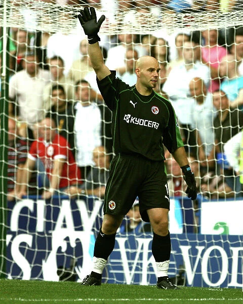 Marcus Hahnemann. Marcus waits for a corner kick to be taken during the
