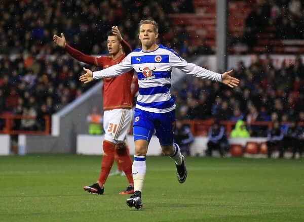 Matej Vydra's Strike: Reading's First Goal in Sky Bet Championship Win Against Nottingham Forest