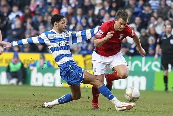 McAnuff vs. Cox: A Battle for the FA Cup Ball at Madejski Stadium - Reading vs. West Bromwich Albion