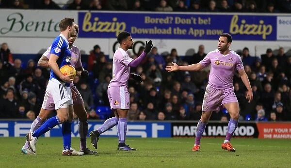 McCleary and Robson-Kanu: Reading's Unstoppable Goal Celebration vs Ipswich Town